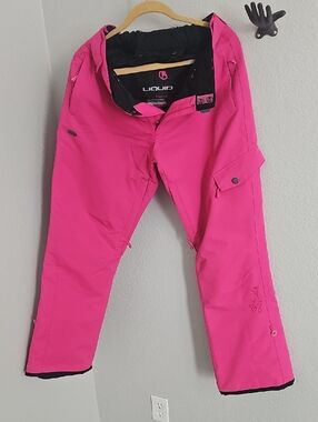 Liquido Hot Pink Girls' Snow Pants